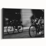 Urban Skyline Canvas Prints – Black and White Motion Photography
