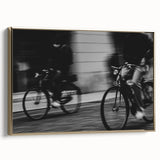 Urban Skyline Canvas Prints – Black and White Motion Photography