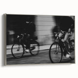 Urban Skyline Canvas Prints – Black and White Motion Photography