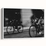 Urban Skyline Canvas Prints – Black and White Motion Photography