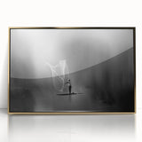 Fisherman Casting Net - Fine Art Photography Metal Prints