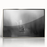 Fisherman Casting Net - Fine Art Photography Metal Prints