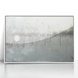 Winter Wonderland Wall Art – Snowy Field at Sunrise
