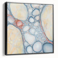 Organic Cells in Soft Tones – Earthen Harmony Earth Tone Art Print