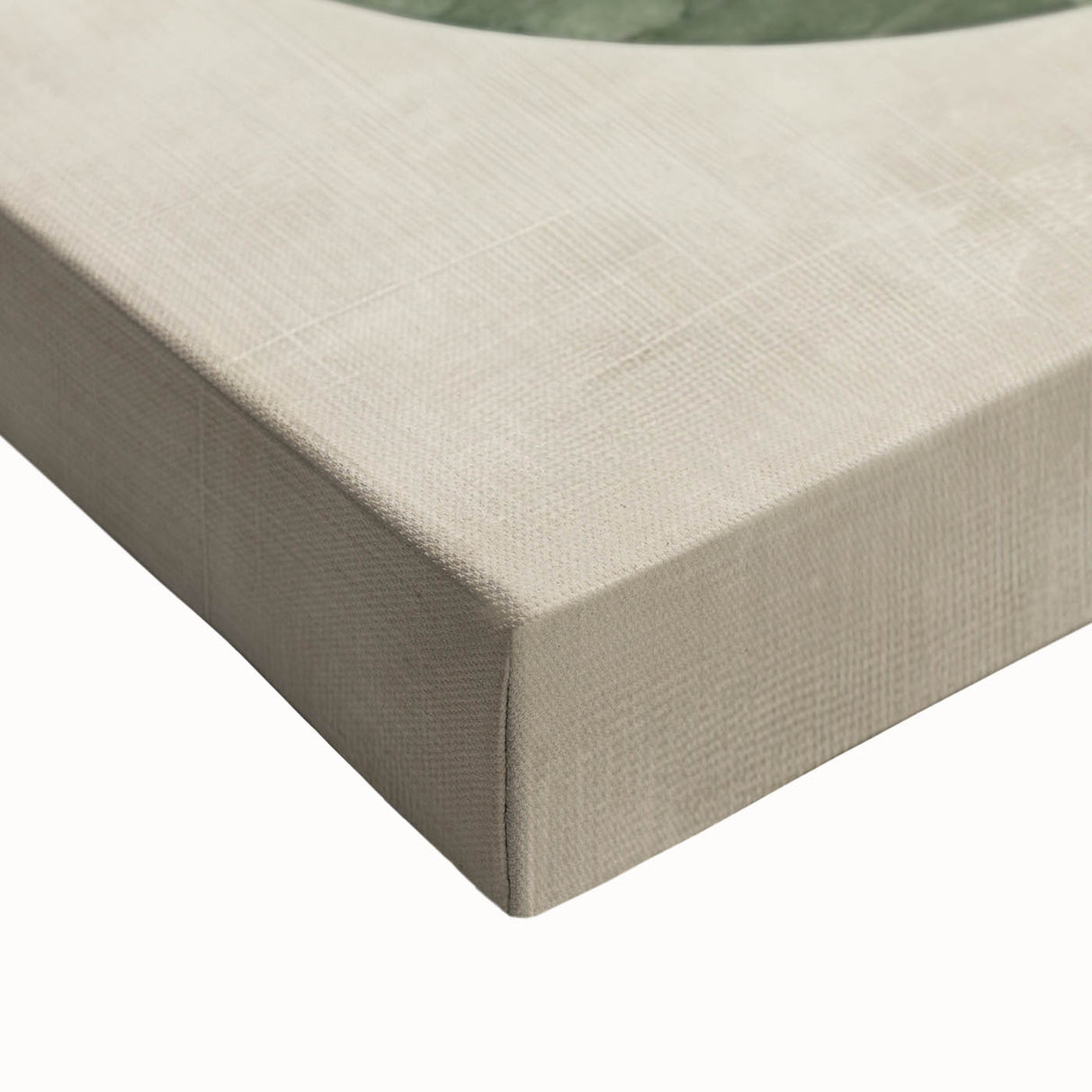 Neutral Abstract Prints – Forest Green Geometric Minimal Wall Art