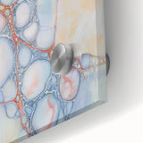 Serene Web of Color – Earthen Harmony Contemporary Canvas Art