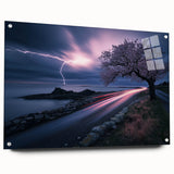 Stormy Coastline at Night – Fine Art Photography Canvas Prints