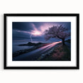 Stormy Coastline at Night – Fine Art Photography Canvas Prints