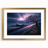 Stormy Coastline at Night – Fine Art Photography Canvas Prints