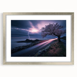 Stormy Coastline at Night – Fine Art Photography Canvas Prints