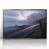 Stormy Coastline at Night – Fine Art Photography Canvas Prints