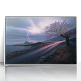 Stormy Coastline at Night – Fine Art Photography Canvas Prints
