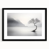 Misty Lake Serenity – Fine Art Photography Framed Prints
