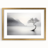 Misty Lake Serenity – Fine Art Photography Framed Prints