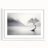 Misty Lake Serenity – Fine Art Photography Framed Prints