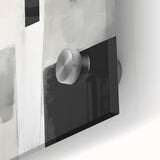 Earthen Harmony Abstracts – Black and Gray Modern Minimalist Art
