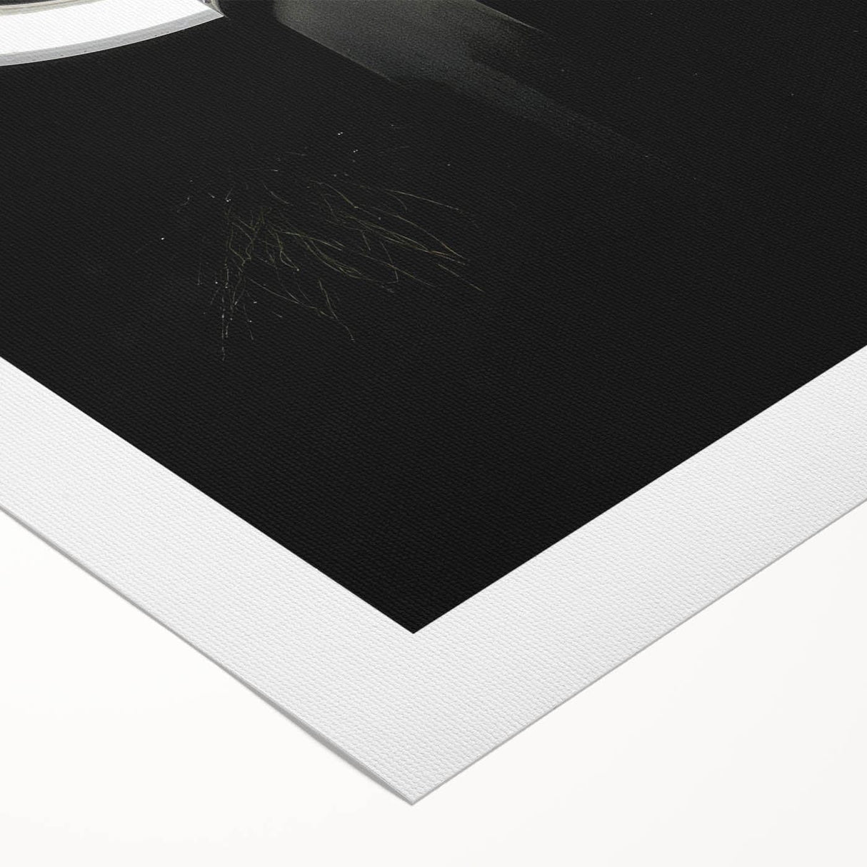 Modern Urban Landscape Art – Minimalist Circular Streetlamp