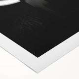 Modern Urban Landscape Art – Minimalist Circular Streetlamp