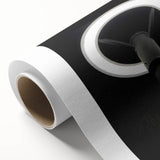 Modern Urban Landscape Art – Minimalist Circular Streetlamp