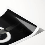 Modern Urban Landscape Art – Minimalist Circular Streetlamp