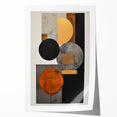 Modern Abstract Art – Gold and Black Geometric Canvas Wall Décor