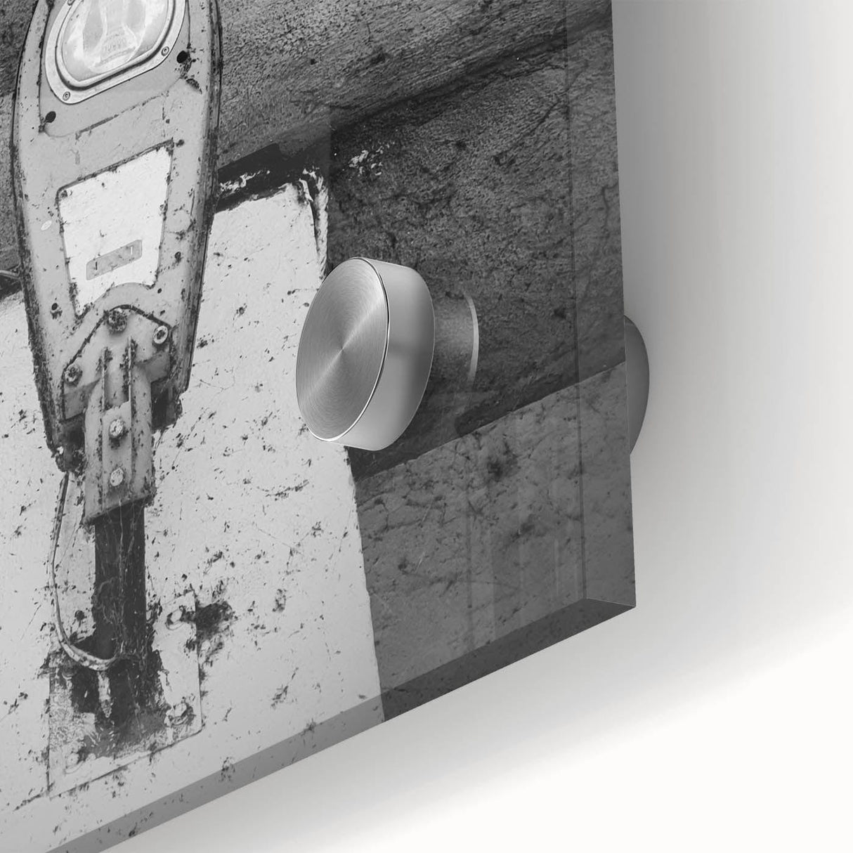 Contemporary City Wall Decor – Gritty Parking Meter Art Print
