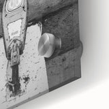 Contemporary City Wall Decor – Gritty Parking Meter Art Print