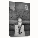 Contemporary City Wall Decor – Gritty Parking Meter Art Print