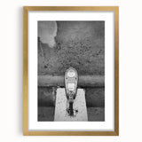 Contemporary City Wall Decor – Gritty Parking Meter Art Print