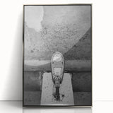 Contemporary City Wall Decor – Gritty Parking Meter Art Print