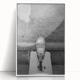 Contemporary City Wall Decor – Gritty Parking Meter Art Print