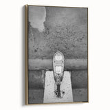 Contemporary City Wall Decor – Gritty Parking Meter Art Print