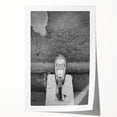 Contemporary City Wall Decor – Gritty Parking Meter Art Print