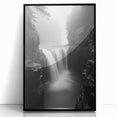 Misty Waterfall Canyon – Fine Art Photography Framed Prints