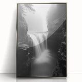 Misty Waterfall Canyon – Fine Art Photography Framed Prints