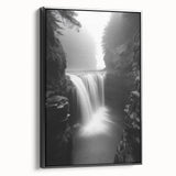 Misty Waterfall Canyon – Fine Art Photography Framed Prints