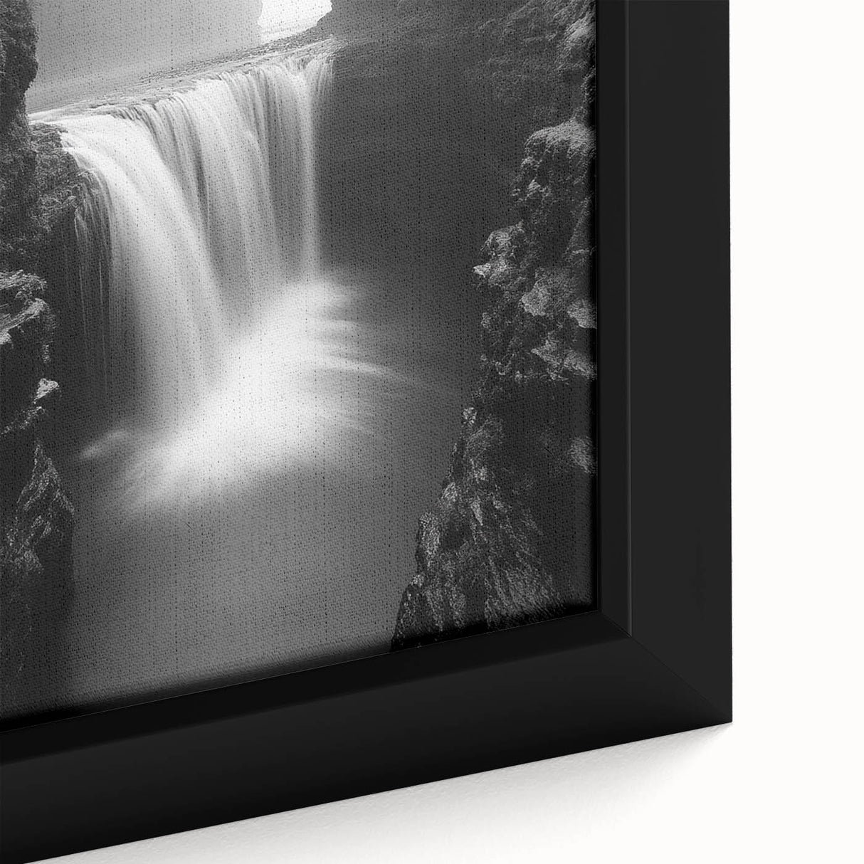 Misty Waterfall Canyon – Fine Art Photography Framed Prints