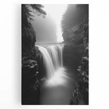 Misty Waterfall Canyon – Fine Art Photography Framed Prints