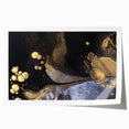 Fluid Acrylic Wall Decor – Black & Gold Luxury Abstract