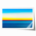 Vibrant Ocean Horizon - Fine Art Photography Canvas Prints