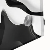 Contemporary Abstract Art Pieces – Fluid Black & White Contrast