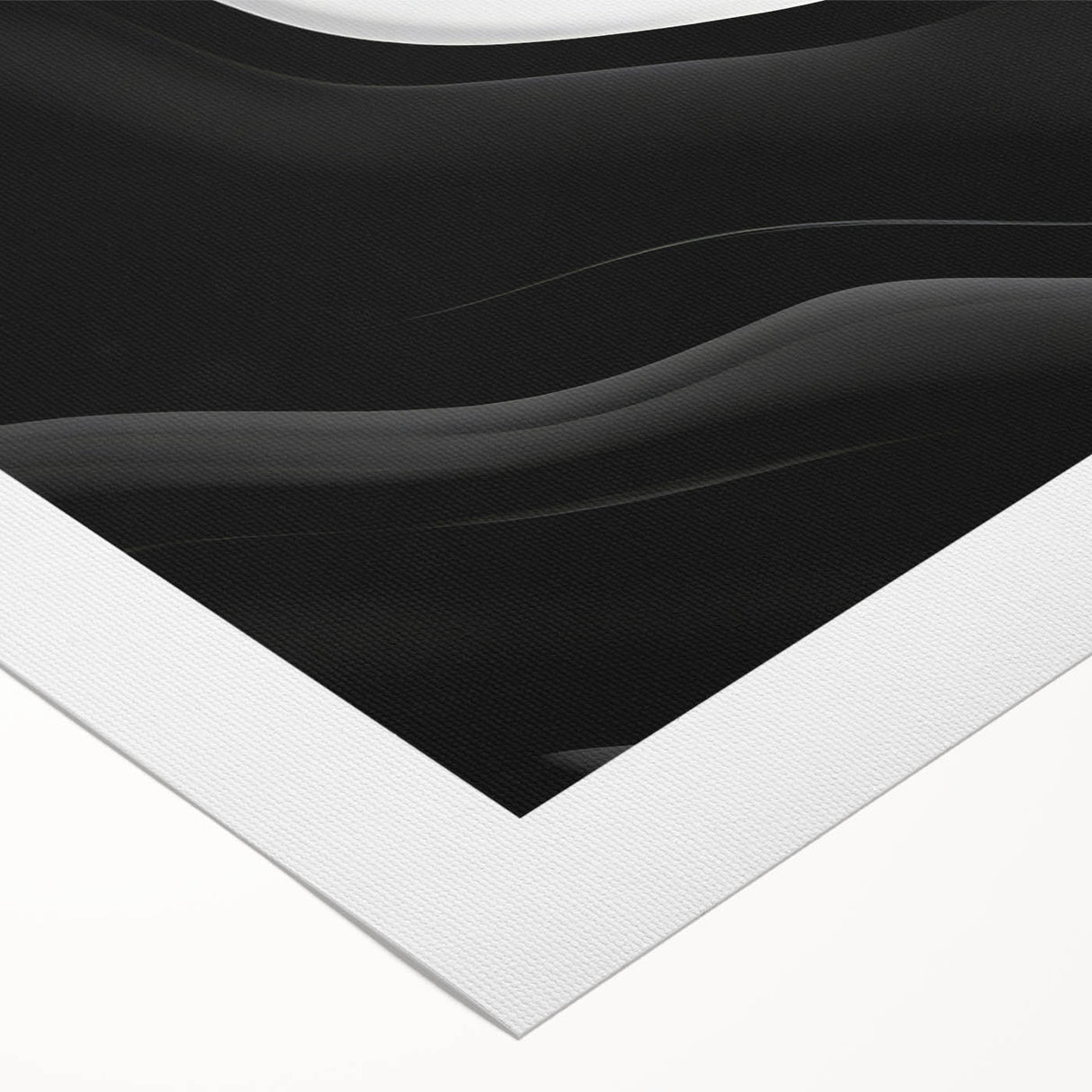 Contemporary Abstract Art Pieces – Fluid Black & White Contrast