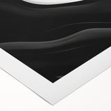 Contemporary Abstract Art Pieces – Fluid Black & White Contrast