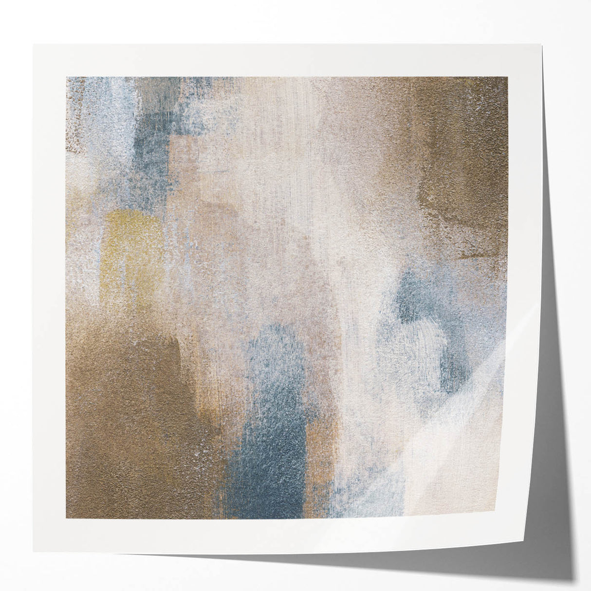 Neutral Abstract Prints – Soft Earth Tone Modern Wall Art Design