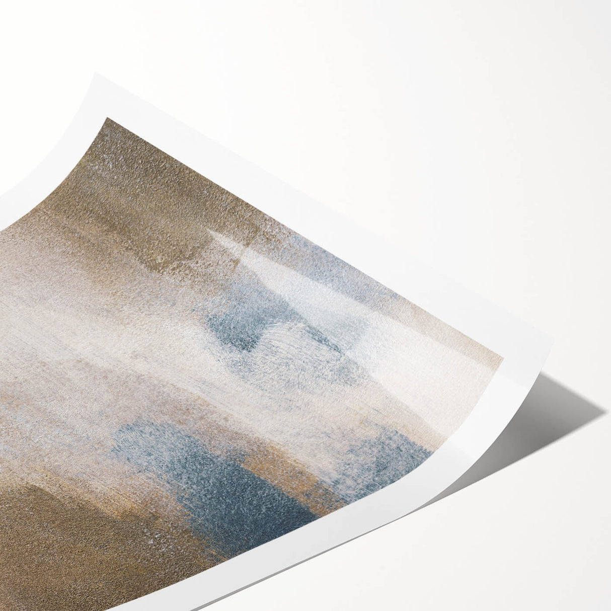 Neutral Abstract Prints – Soft Earth Tone Modern Wall Art Design