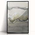 Minimalist Abstract Wall Art - Earthy Tones and Textured Brushstrokes