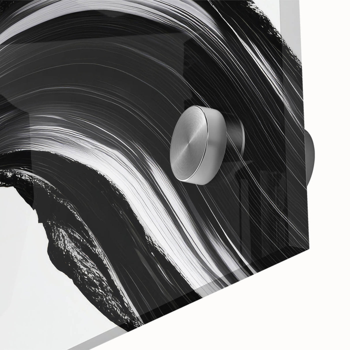 Bold Abstract Wall Art Collection – Expressive Black Brush Strokes
