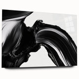 Bold Abstract Wall Art Collection – Expressive Black Brush Strokes