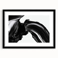 Bold Abstract Wall Art Collection – Expressive Black Brush Strokes