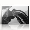 Bold Abstract Wall Art Collection – Expressive Black Brush Strokes